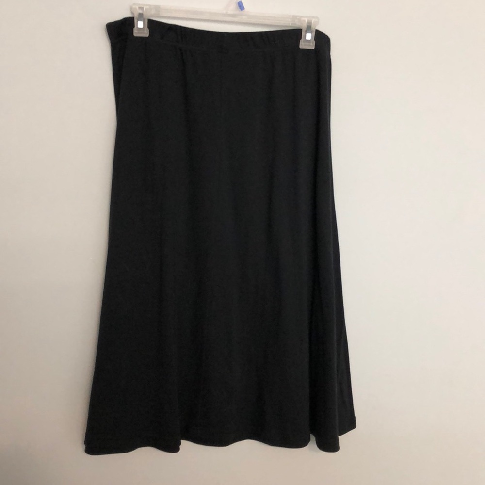 Woman Within skirt